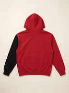 Flame Hoodie – Red – flat lay, back