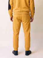 Spill Joggers – Yellow – on model, back